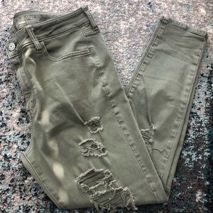 American eagle super stretch high rise jegging